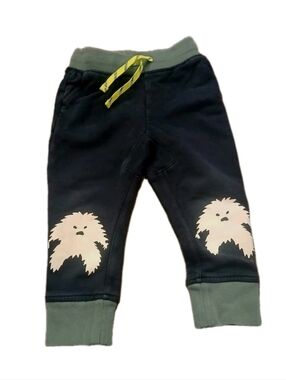 Nordstrom Kids Graphic Joggers Abominable Snowman Blue And Gray Size:3 Crewcuts